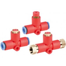 Residual Pressure Release Valve with One-touch Fittings KE□